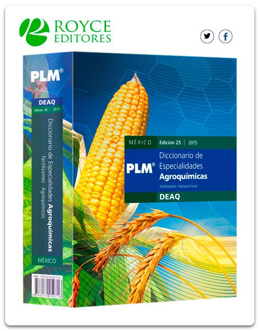 DEAQ 2015 Diccionario de Especialidades Agroquímicas con CD ROM